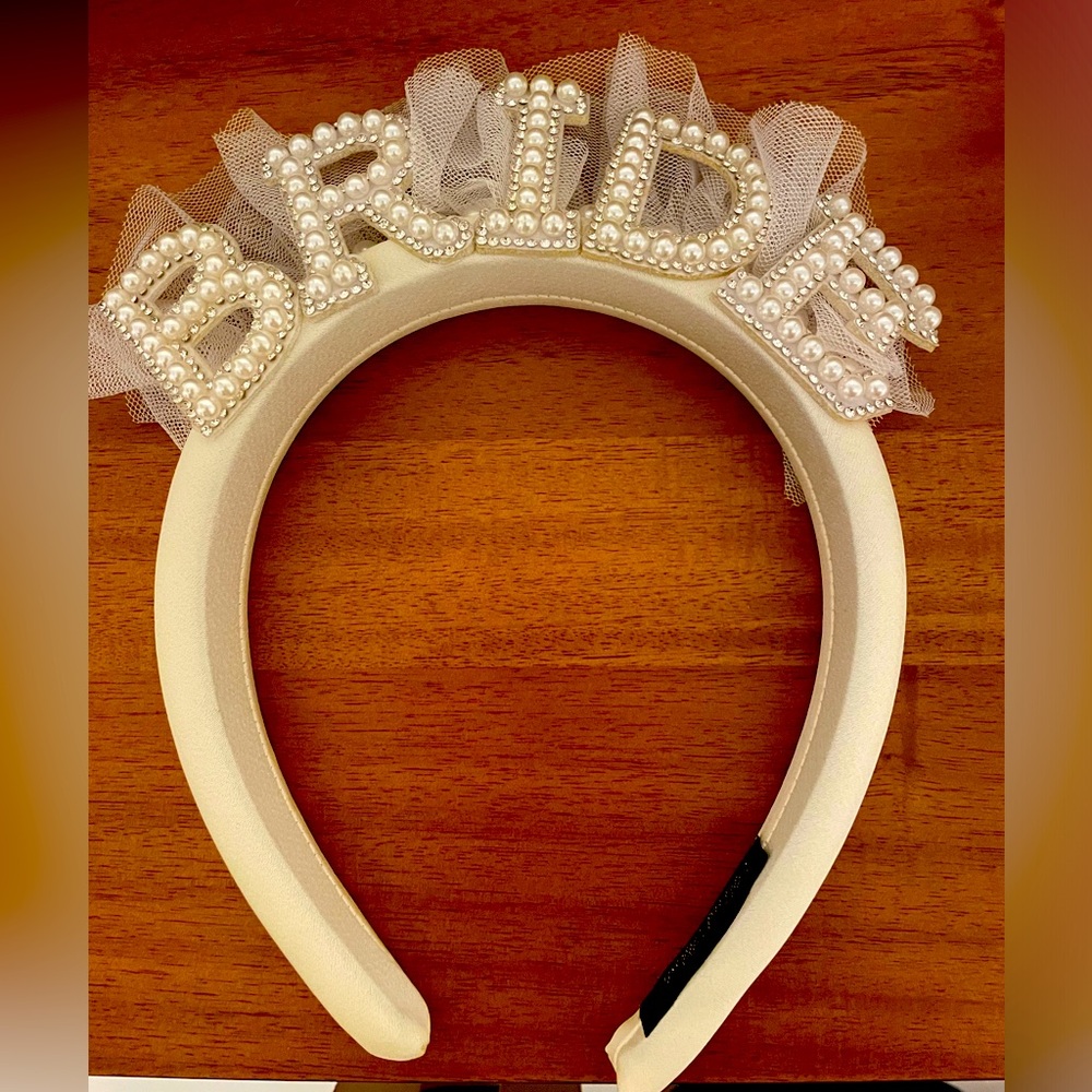 Bride logo hairband